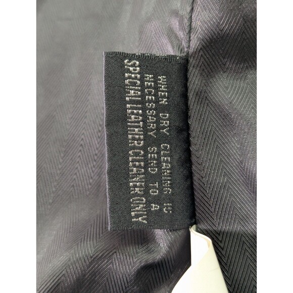 Vintage Wilson’s Leather Womens Jacket Black Size Medium Pelle Studio - Picture 10 of 13